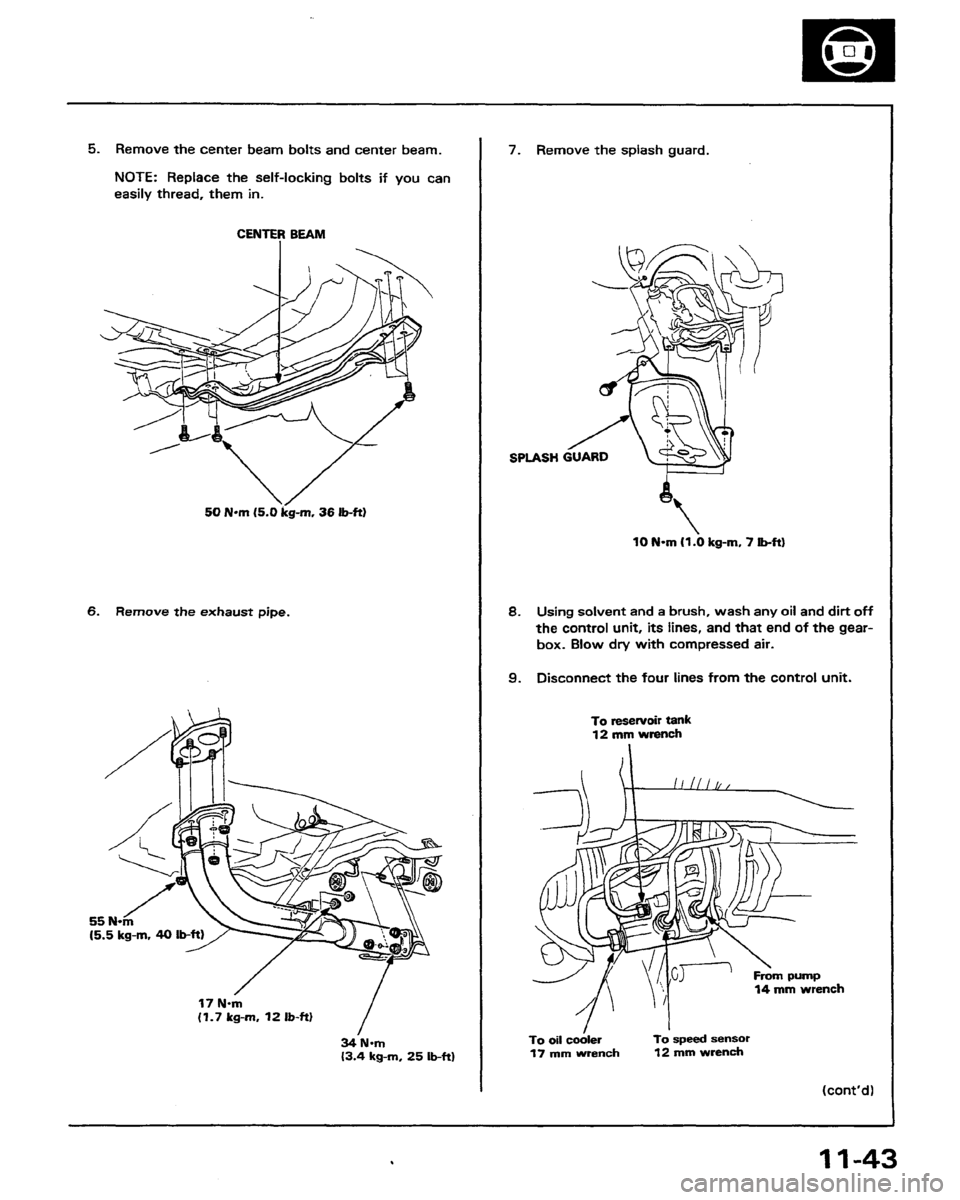 HONDA PRELUDE 1991  Service Repair Manual 