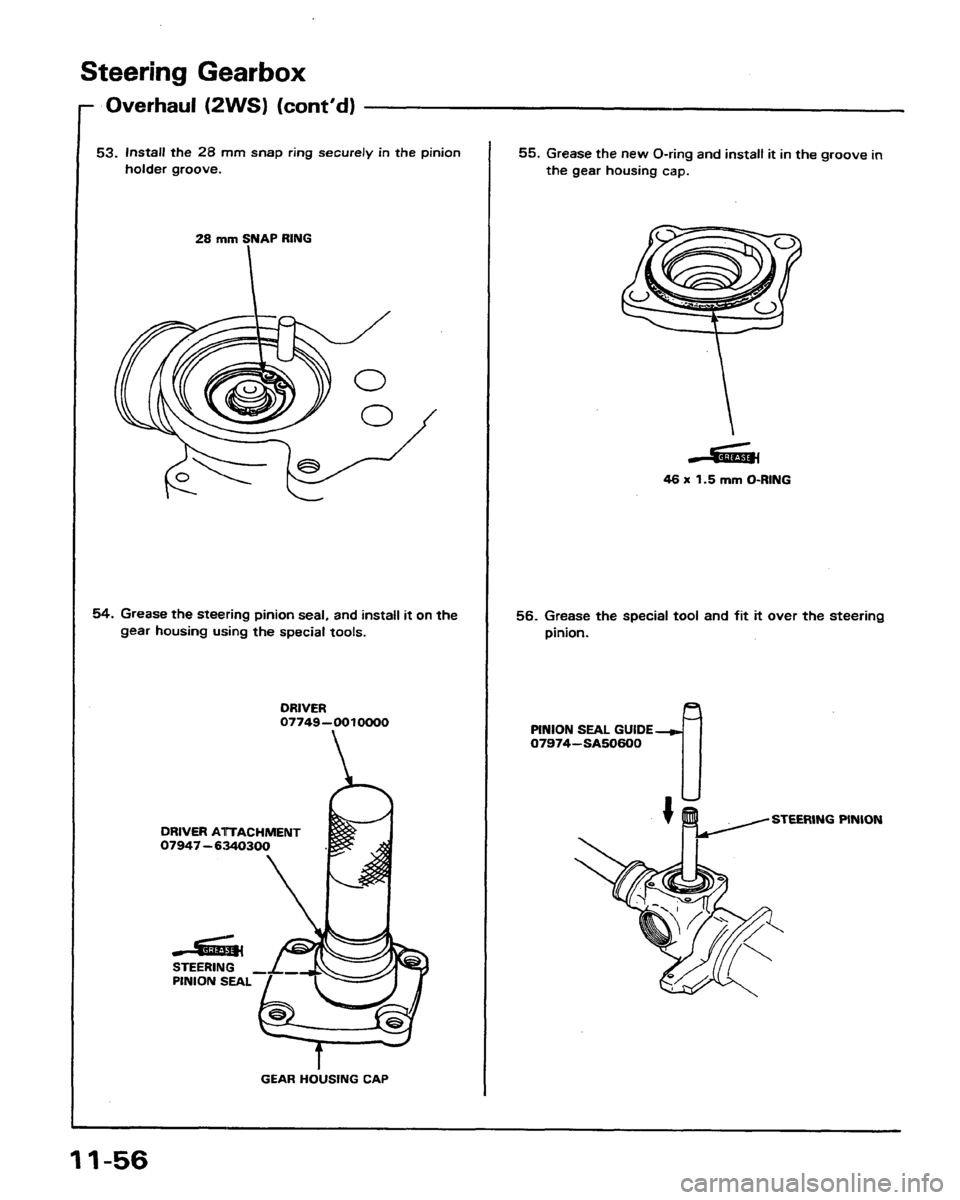 HONDA PRELUDE 1991  Service Repair Manual 