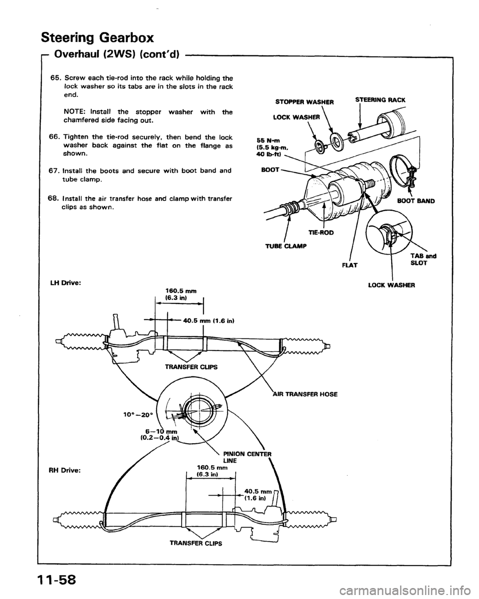 HONDA PRELUDE 1991  Service Repair Manual 