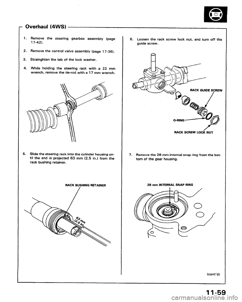 HONDA PRELUDE 1991  Service Repair Manual 
