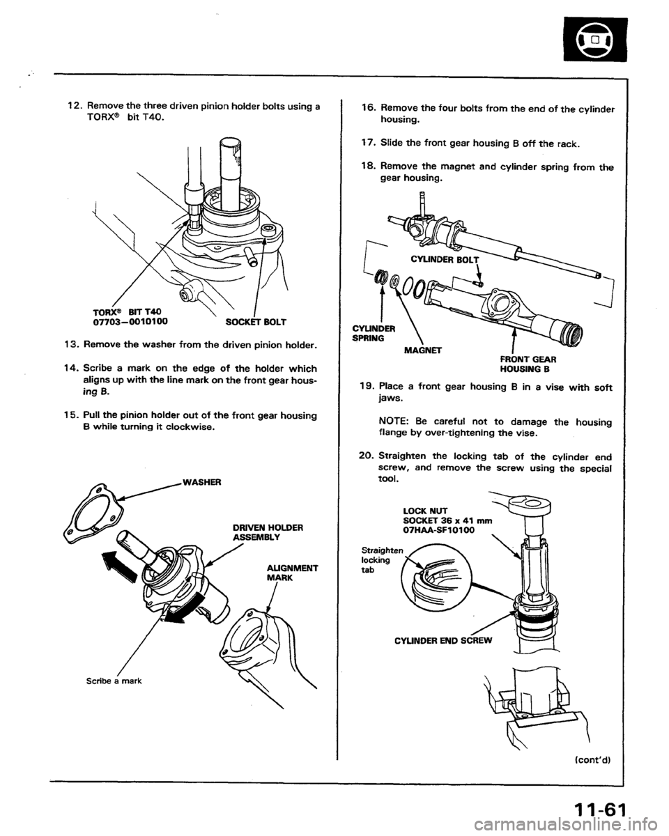 HONDA PRELUDE 1991  Service Repair Manual 