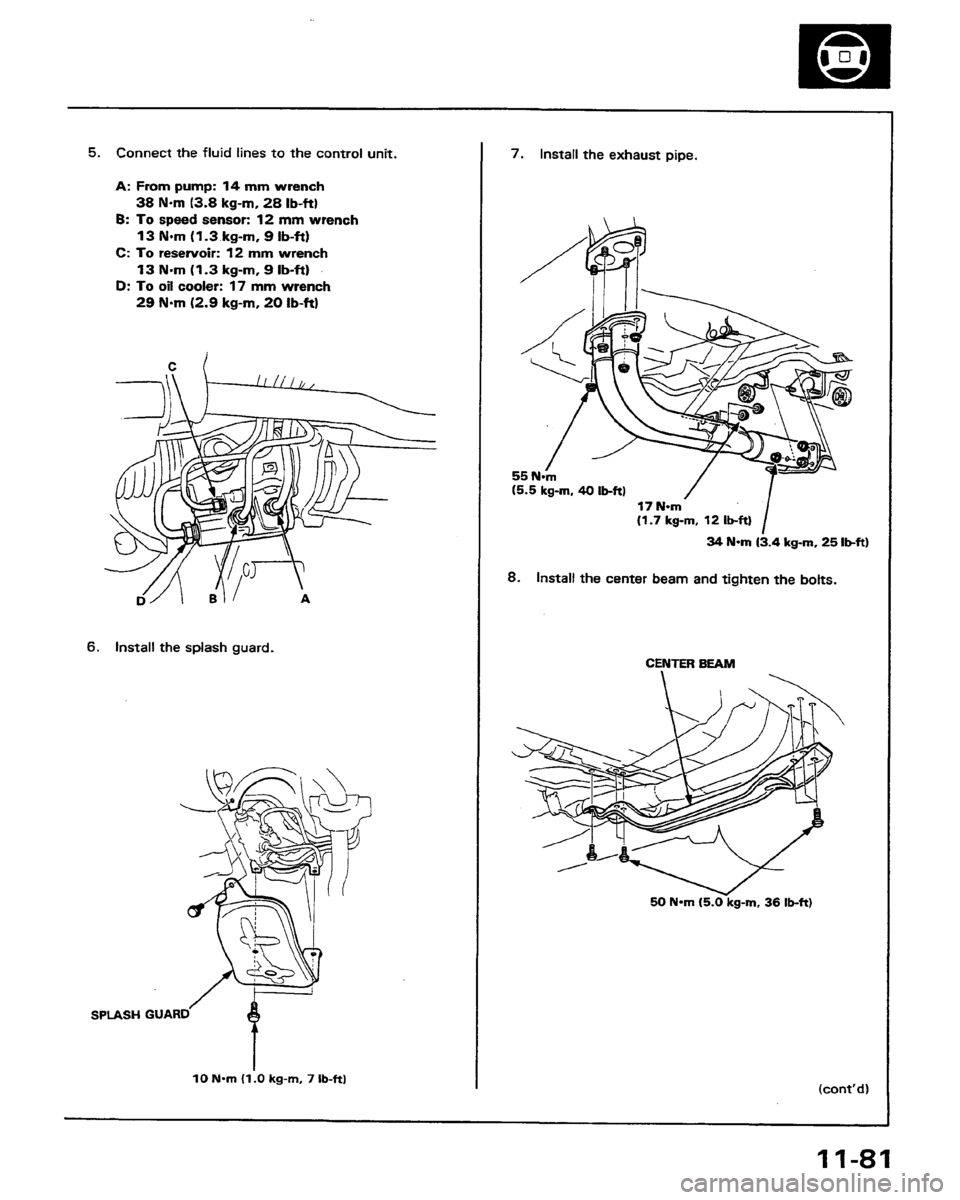 HONDA PRELUDE 1991  Service Repair Manual 