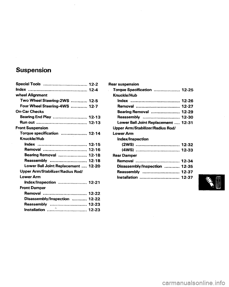 HONDA PRELUDE 1991  Service Repair Manual 