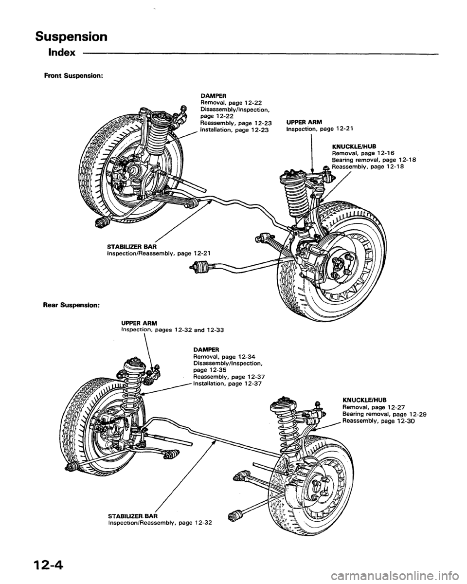 HONDA PRELUDE 1991  Service Repair Manual 