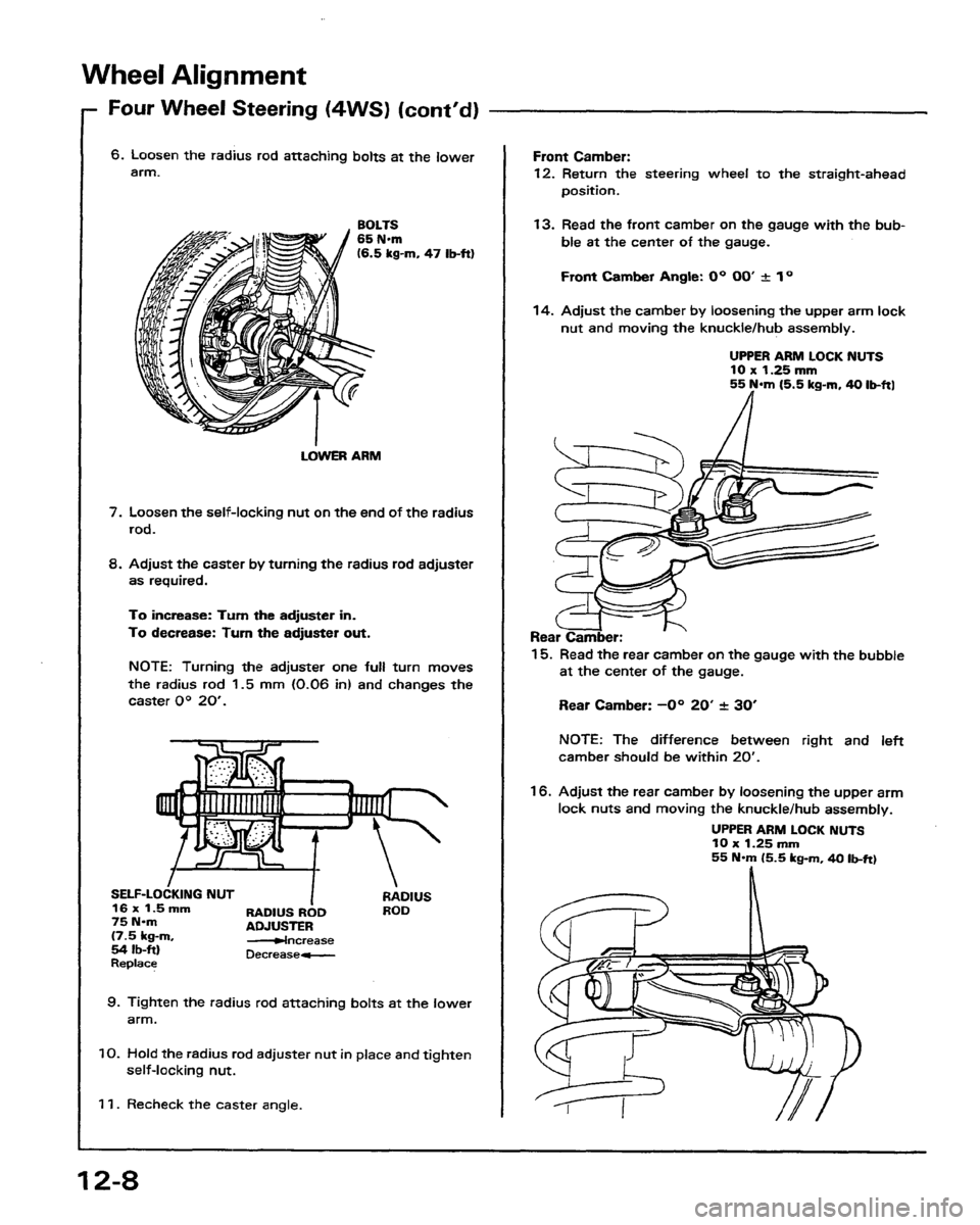 HONDA PRELUDE 1991  Service Repair Manual 