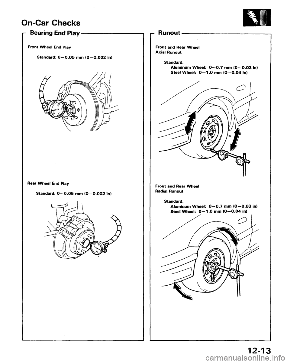 HONDA PRELUDE 1991  Service Repair Manual 