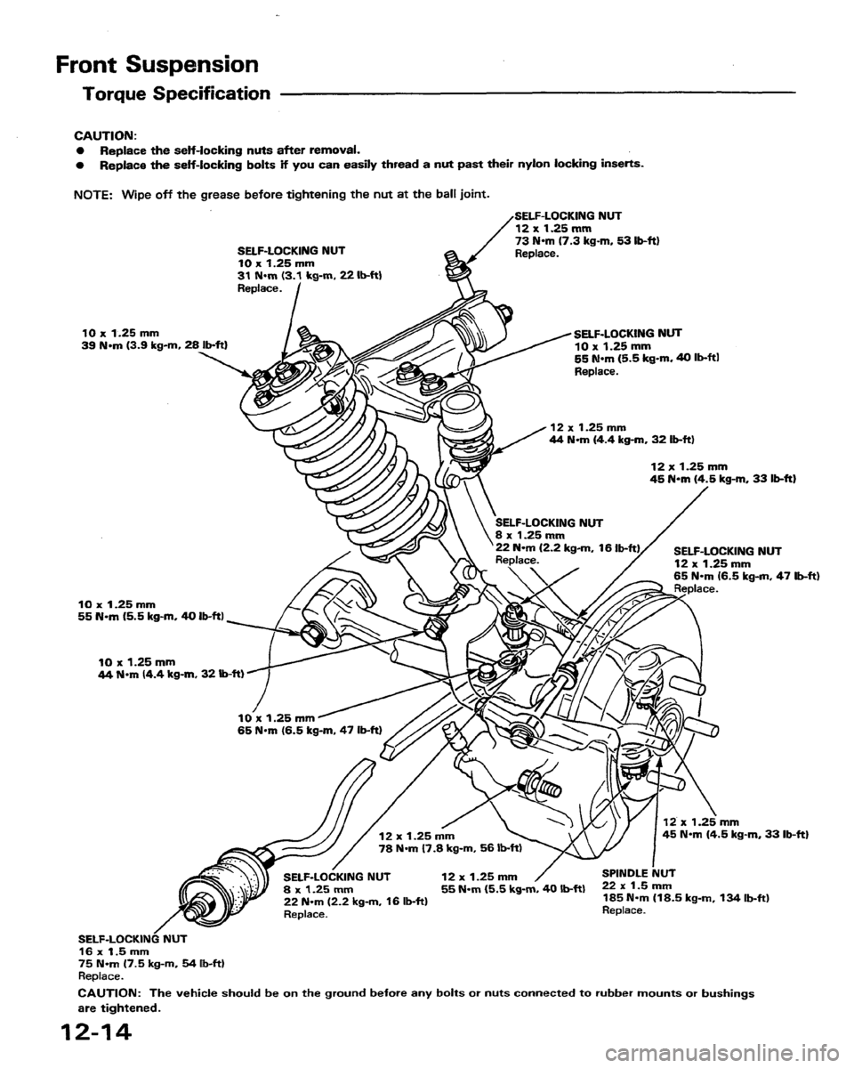 HONDA PRELUDE 1991  Service Repair Manual 
