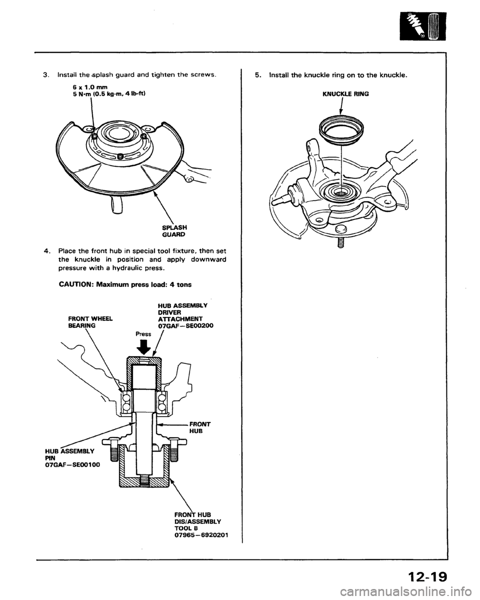 HONDA PRELUDE 1991  Service Repair Manual 