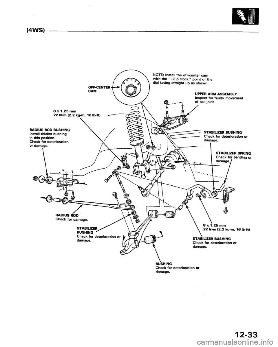 HONDA PRELUDE 1991  Service Repair Manual 