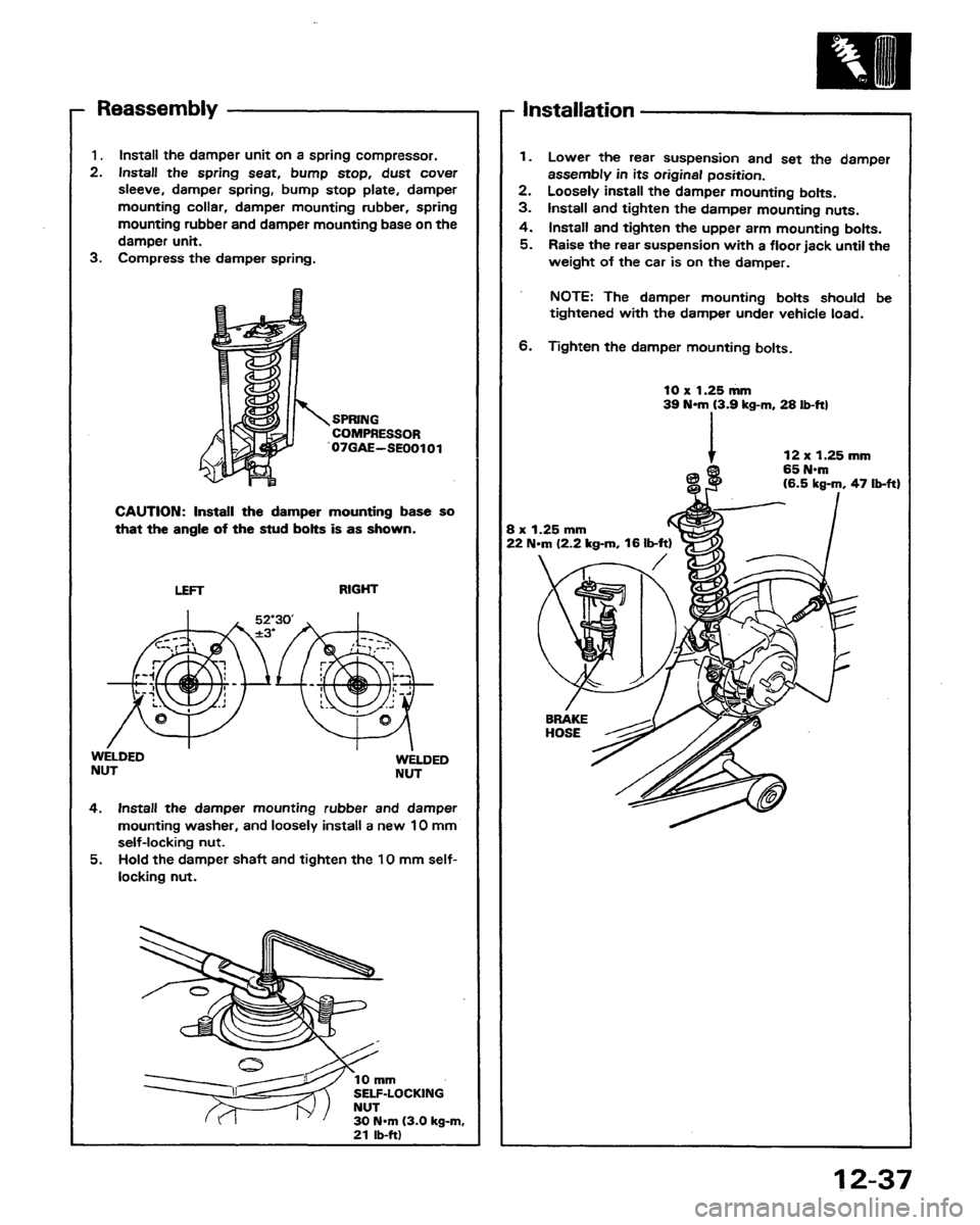 HONDA PRELUDE 1991  Service Repair Manual 