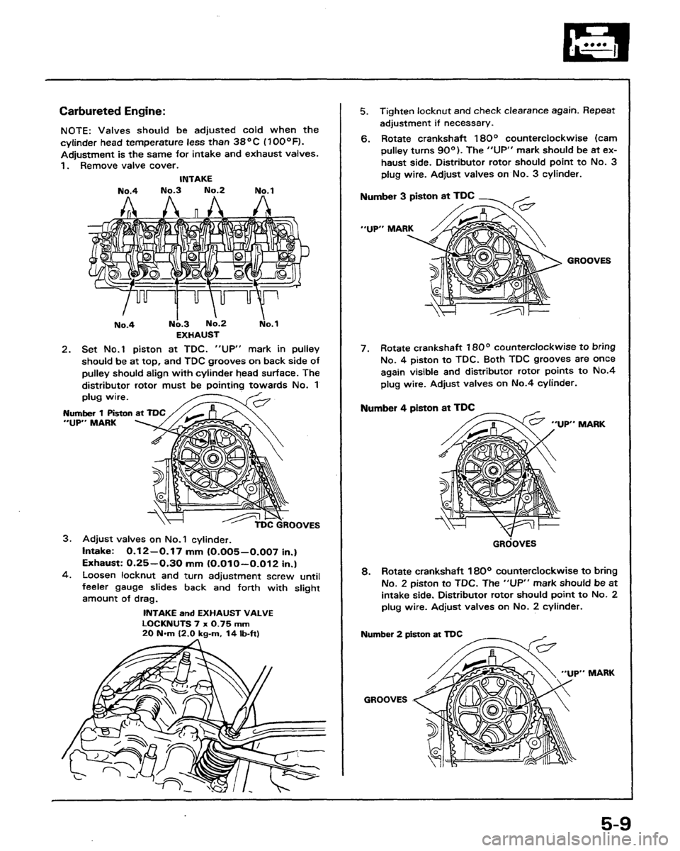 HONDA PRELUDE 1991  Service Repair Manual 
