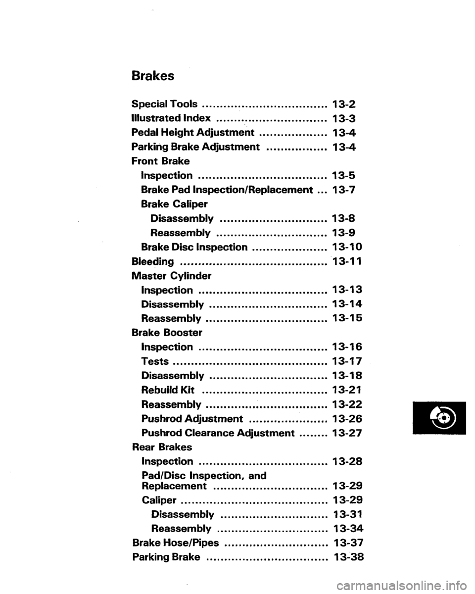 HONDA PRELUDE 1991  Service Repair Manual 