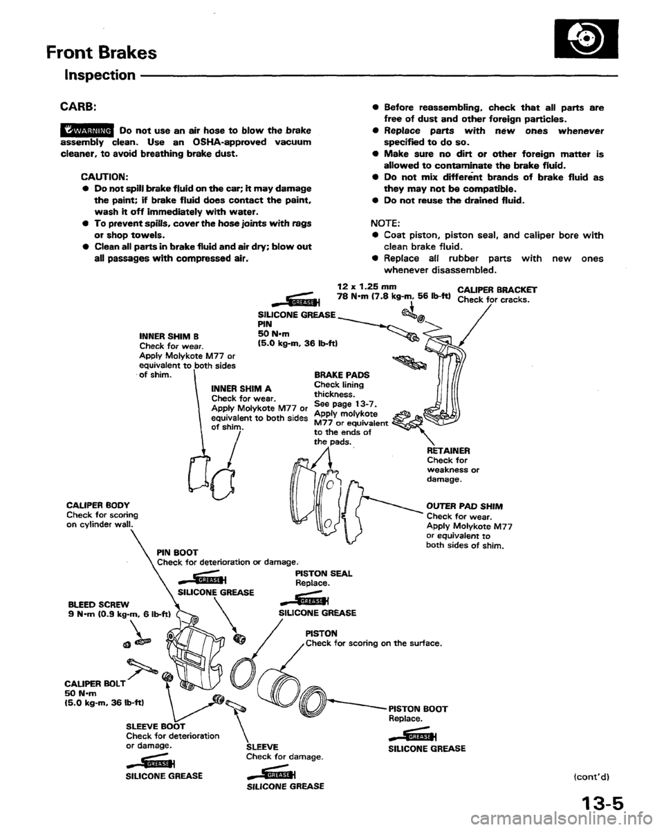 HONDA PRELUDE 1991  Service Repair Manual 