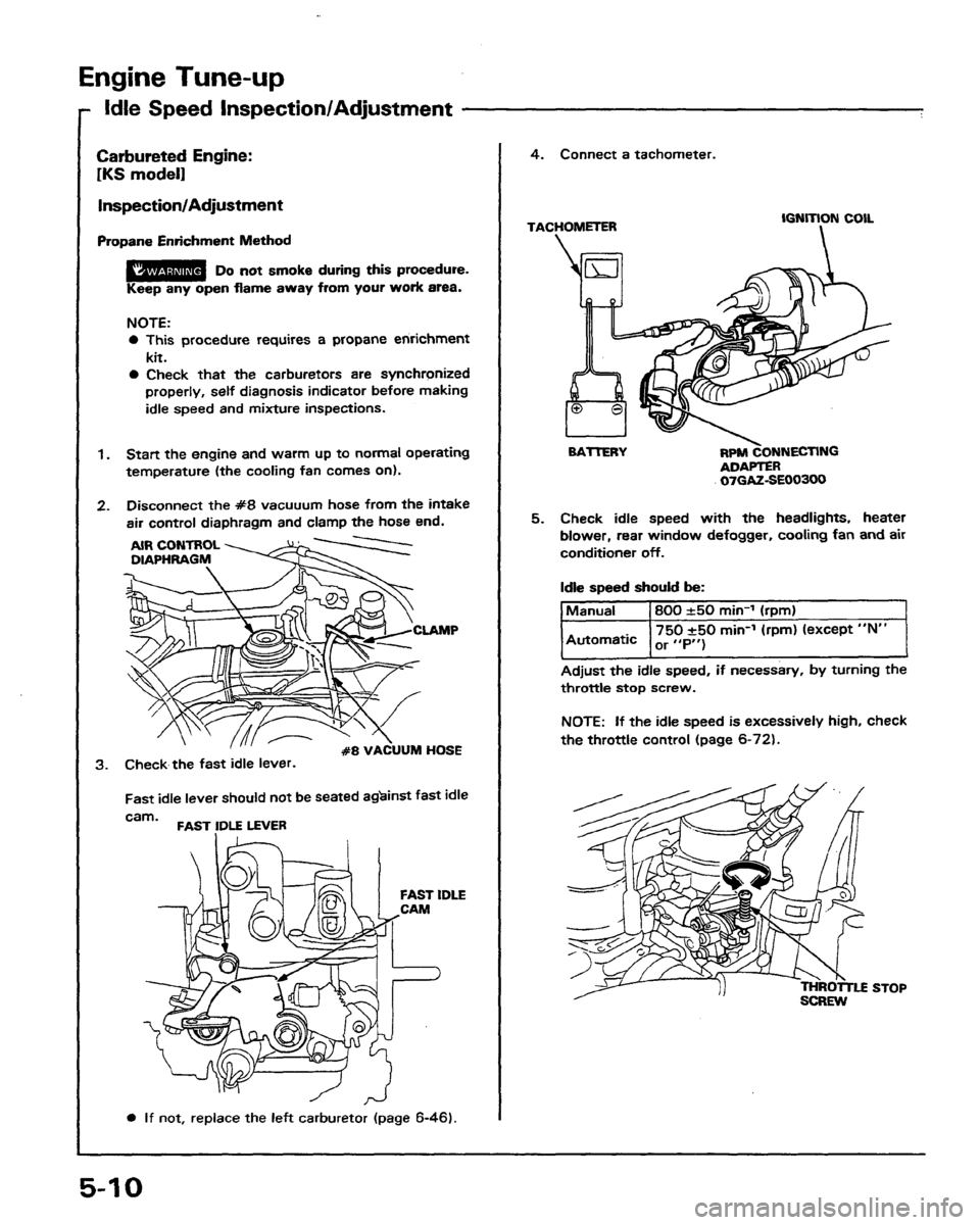 HONDA PRELUDE 1991  Service Repair Manual 