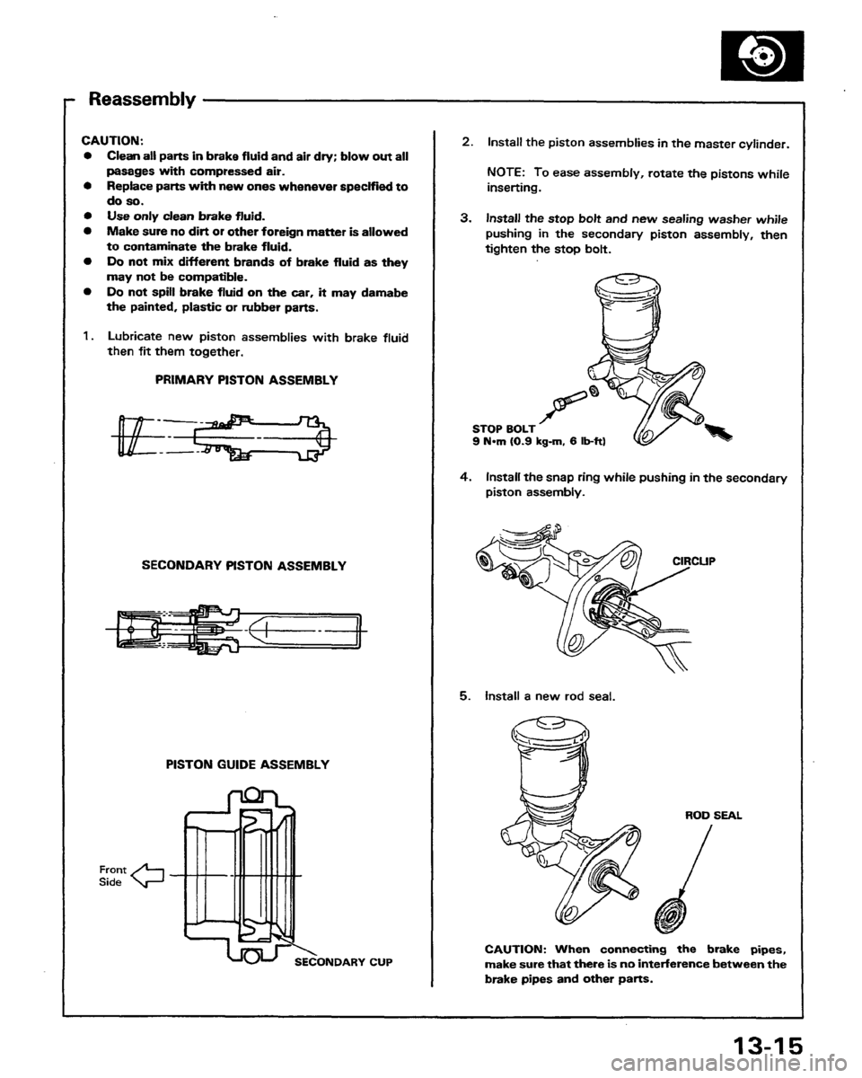 HONDA PRELUDE 1991  Service Repair Manual 