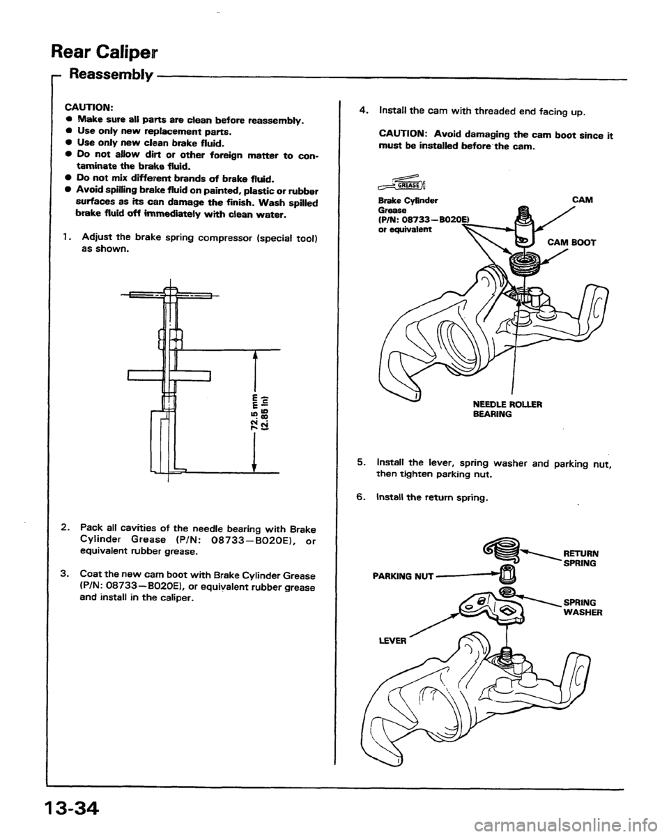 HONDA PRELUDE 1991  Service Repair Manual 