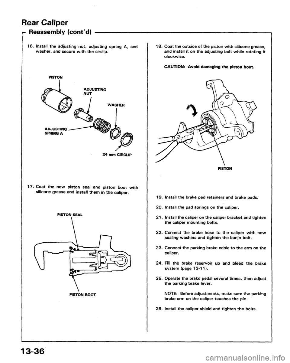 HONDA PRELUDE 1991  Service Repair Manual 