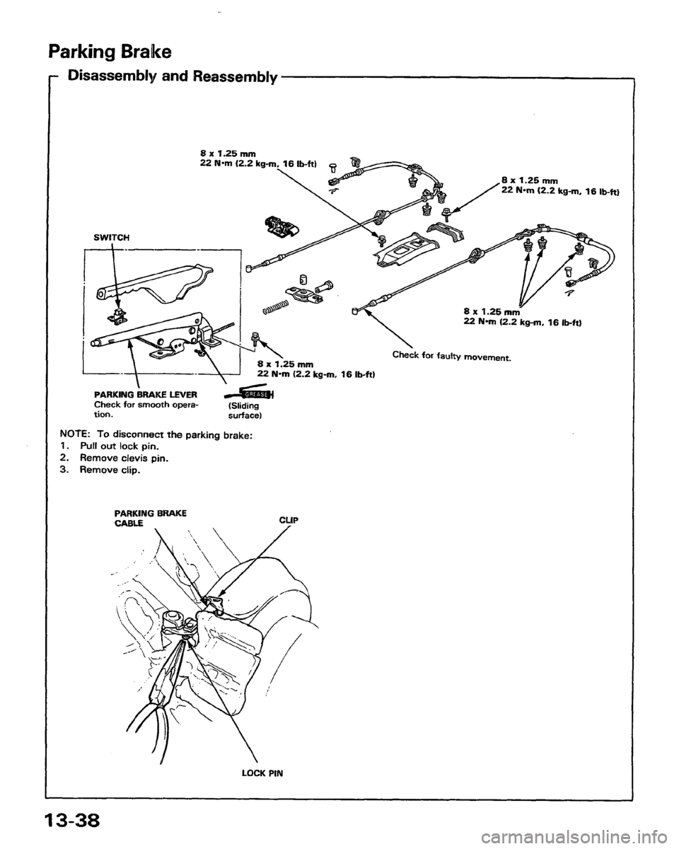 HONDA PRELUDE 1991  Service Repair Manual 