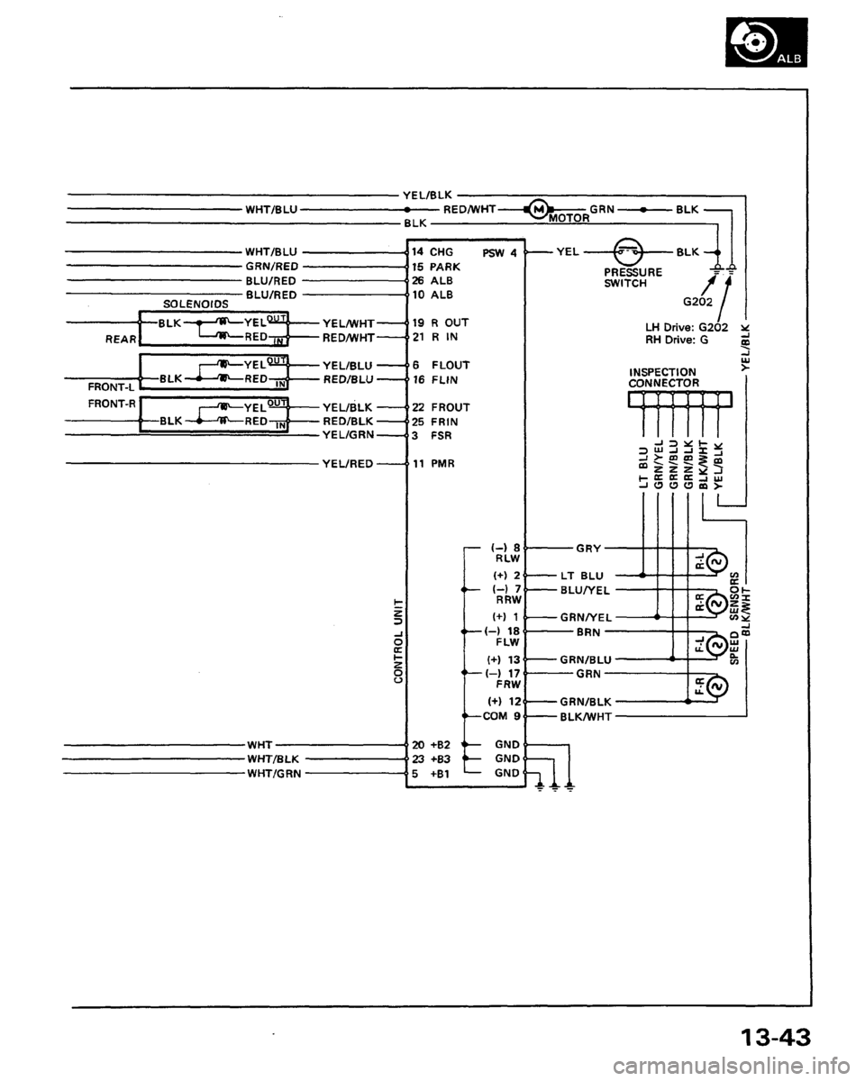 HONDA PRELUDE 1991  Service Repair Manual 