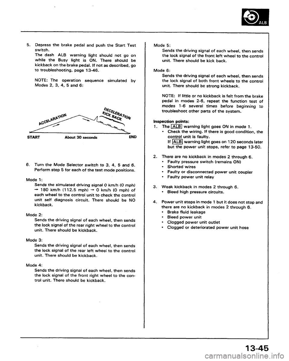 HONDA PRELUDE 1991  Service Repair Manual 
