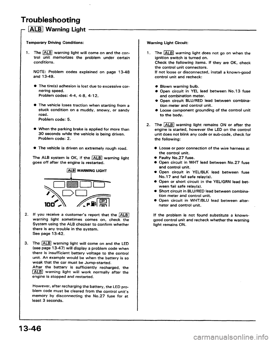 HONDA PRELUDE 1991  Service Repair Manual 
