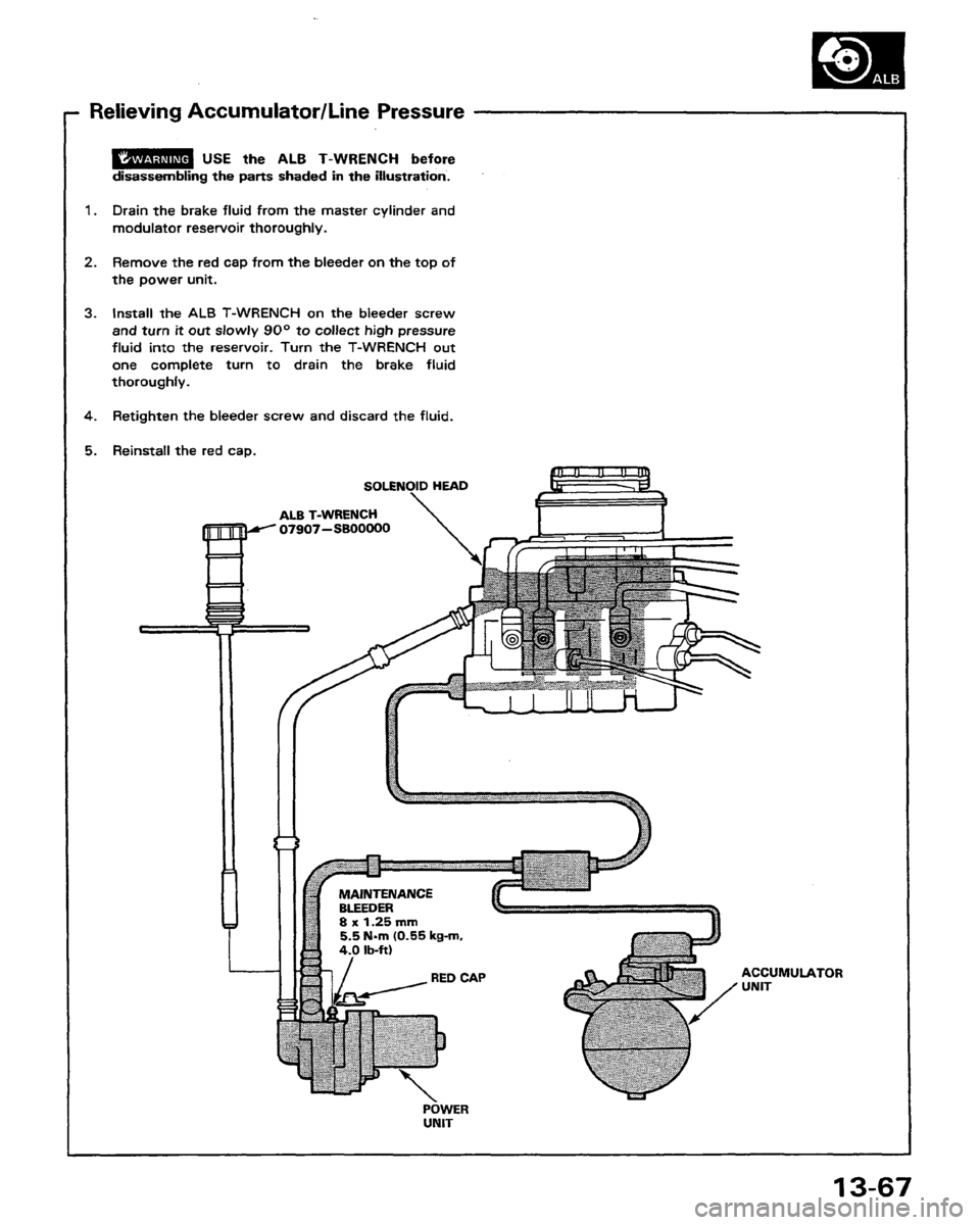 HONDA PRELUDE 1991  Service Repair Manual 