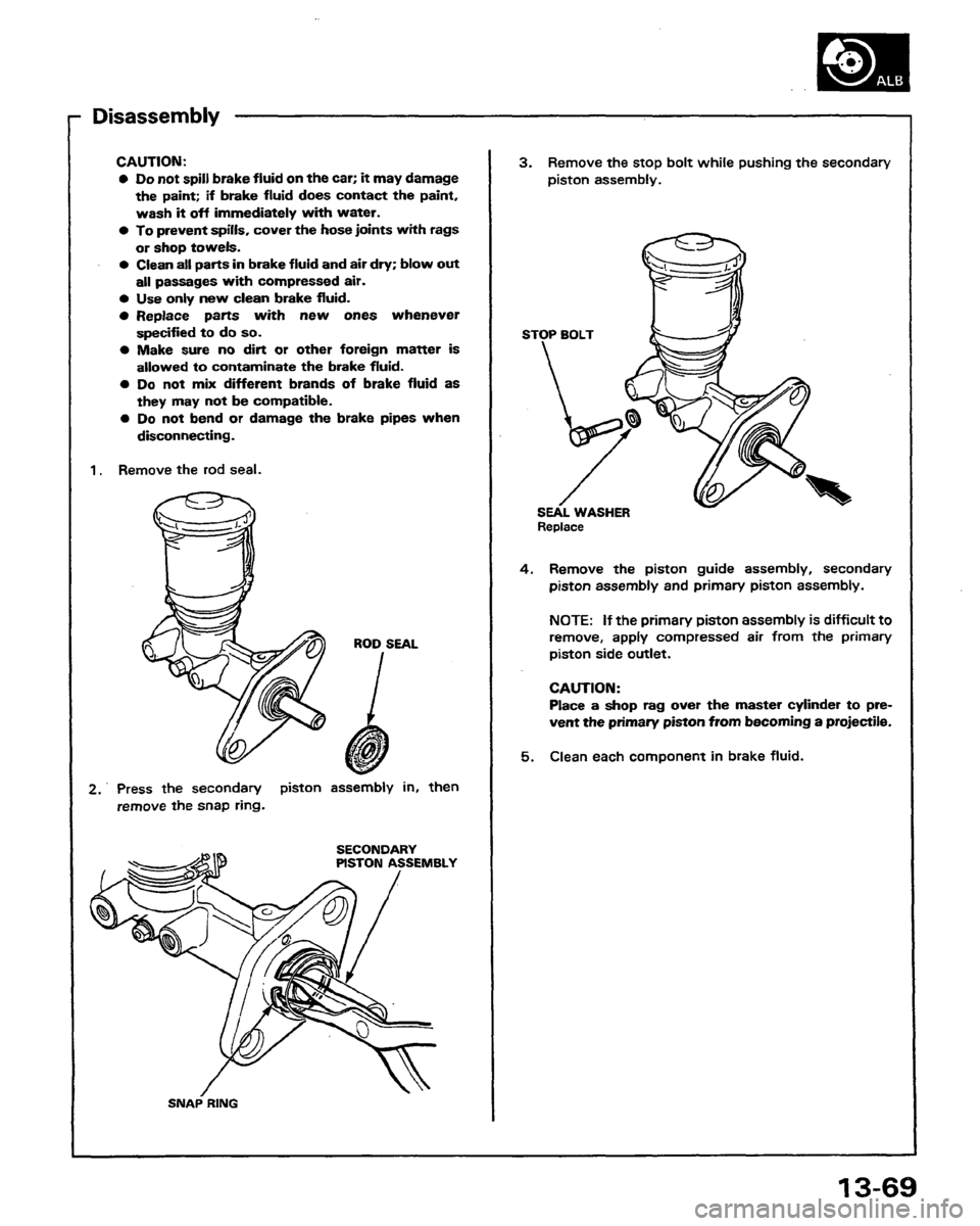 HONDA PRELUDE 1991  Service Repair Manual 