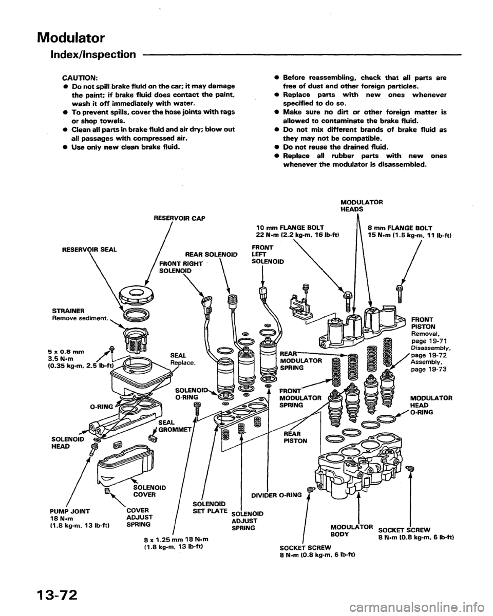 HONDA PRELUDE 1991  Service Repair Manual 