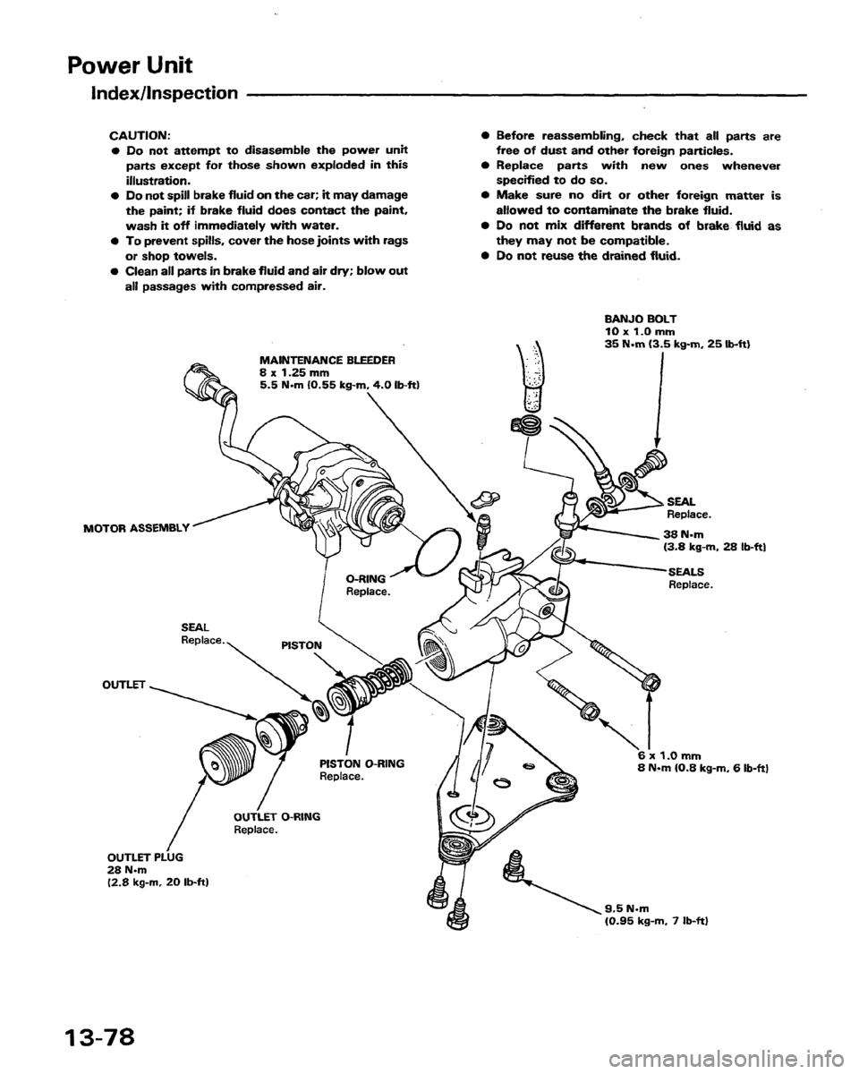 HONDA PRELUDE 1991  Service Repair Manual 