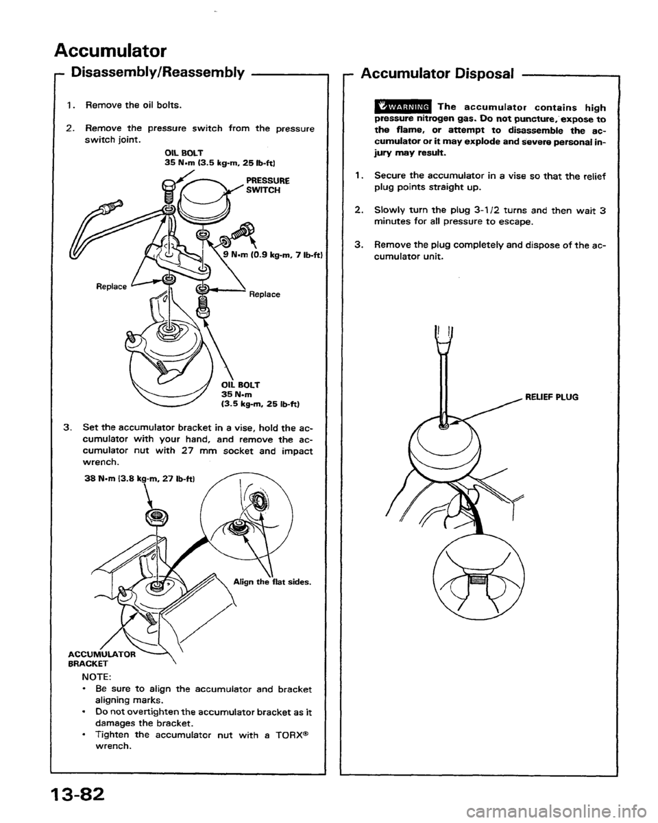 HONDA PRELUDE 1991  Service Repair Manual 