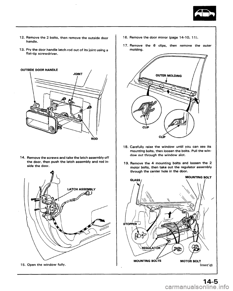 HONDA PRELUDE 1991  Service Repair Manual 