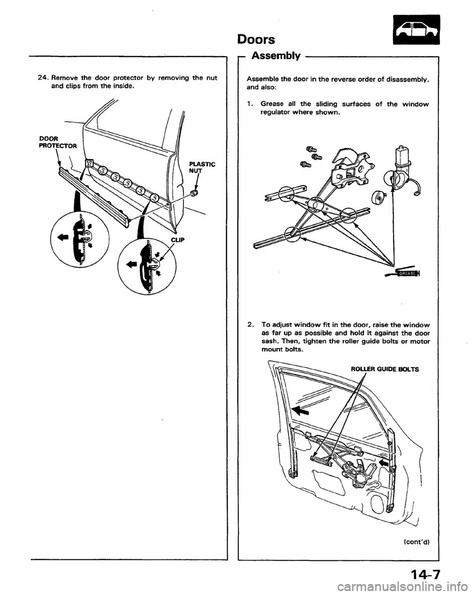 HONDA PRELUDE 1991  Service Repair Manual 