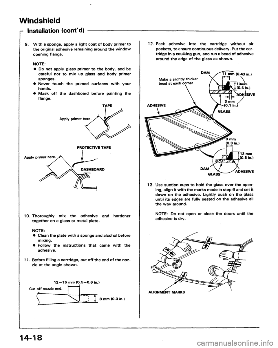HONDA PRELUDE 1991  Service Repair Manual 