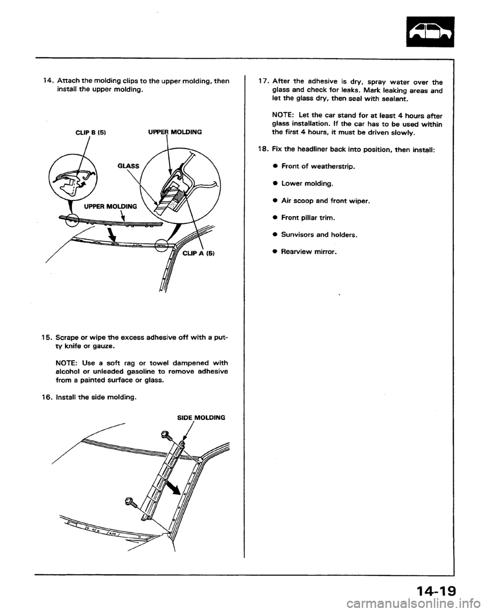 HONDA PRELUDE 1991  Service Repair Manual 