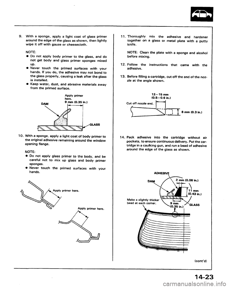 HONDA PRELUDE 1991  Service Repair Manual 