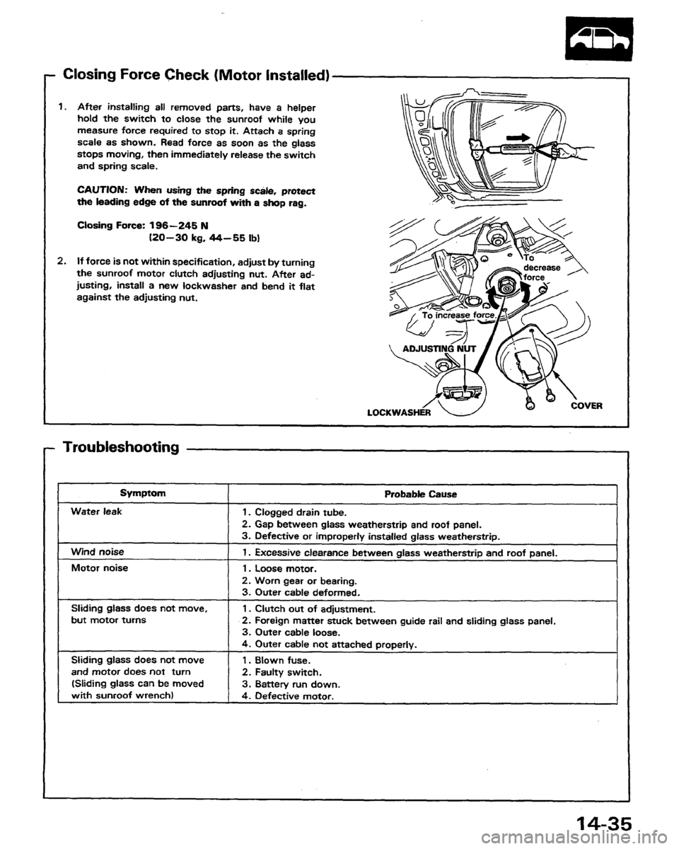 HONDA PRELUDE 1991  Service Repair Manual 