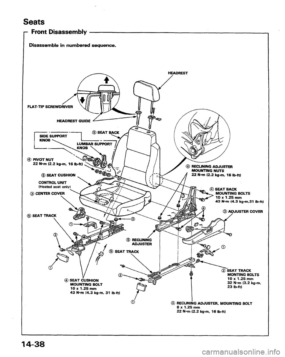 HONDA PRELUDE 1991  Service Repair Manual 