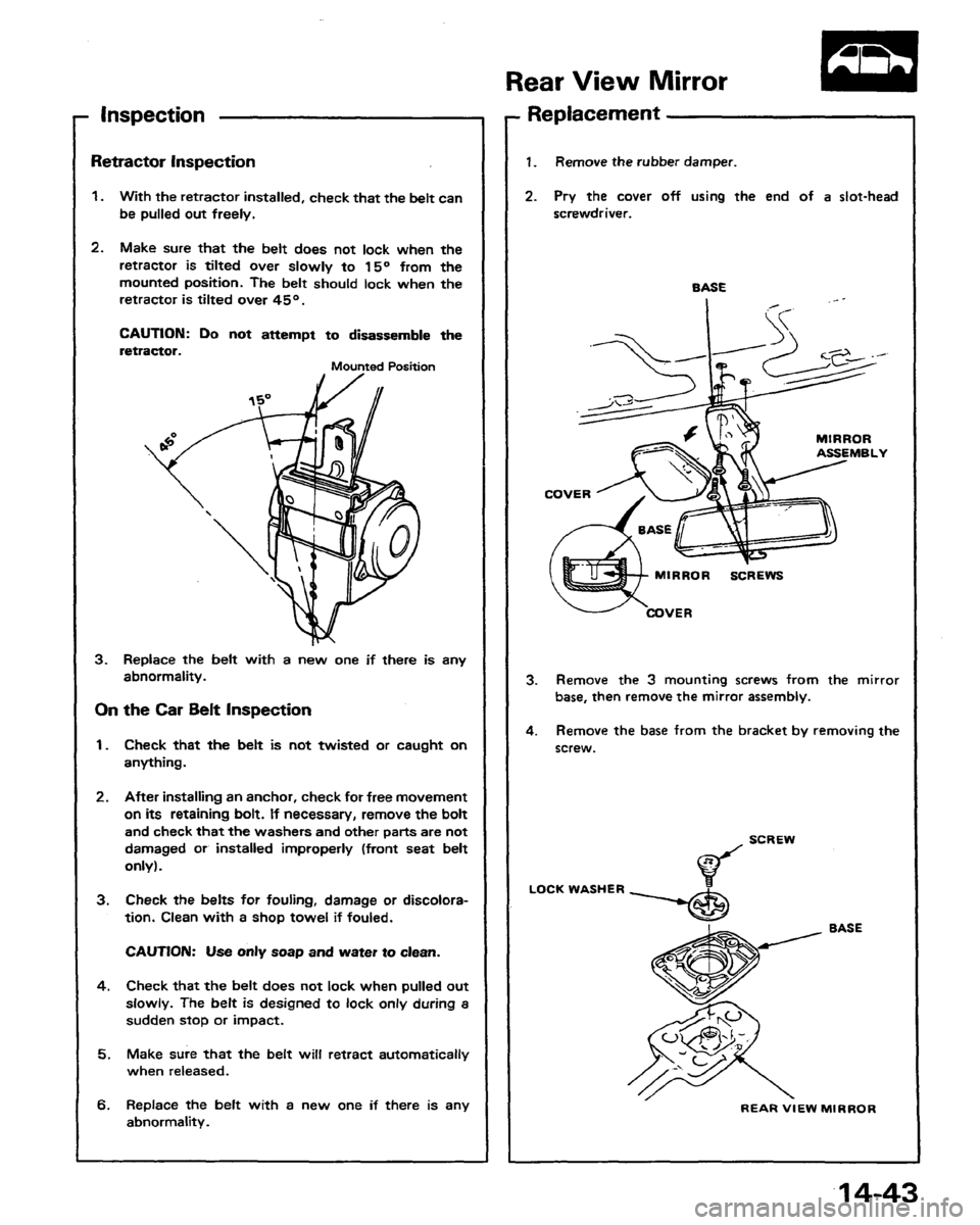 HONDA PRELUDE 1991  Service Repair Manual 