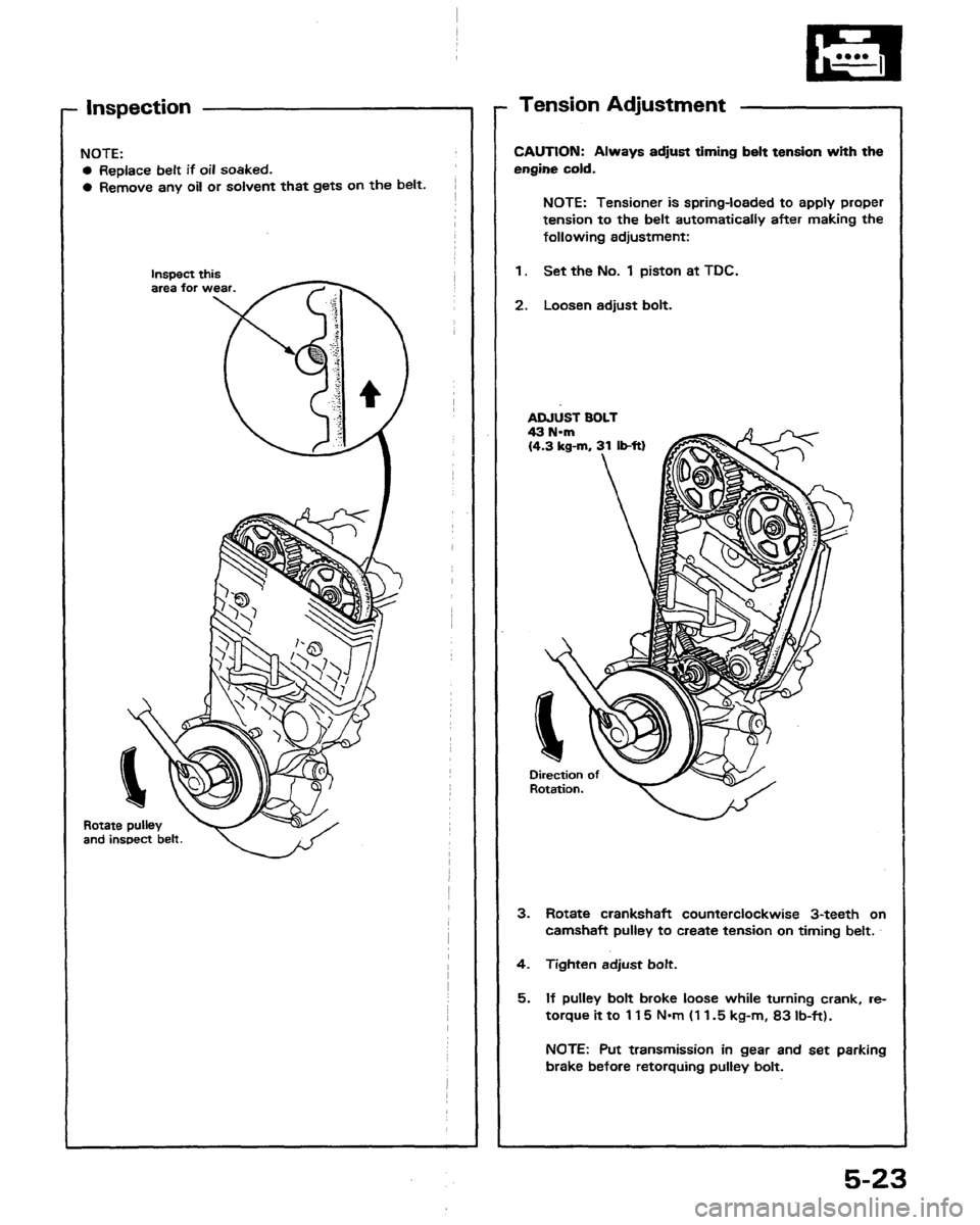 HONDA PRELUDE 1991  Service Repair Manual 