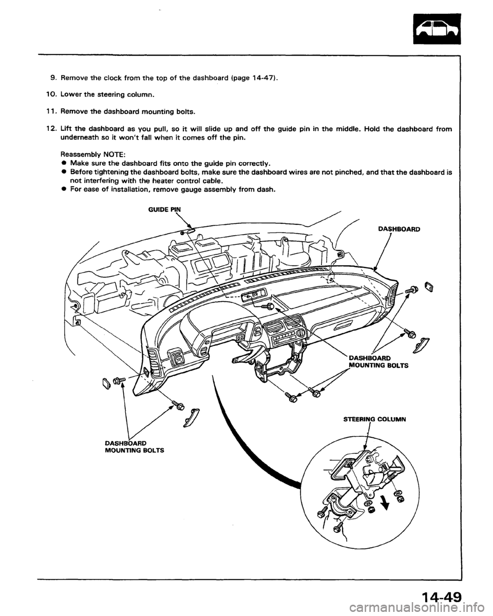 HONDA PRELUDE 1991  Service Repair Manual 