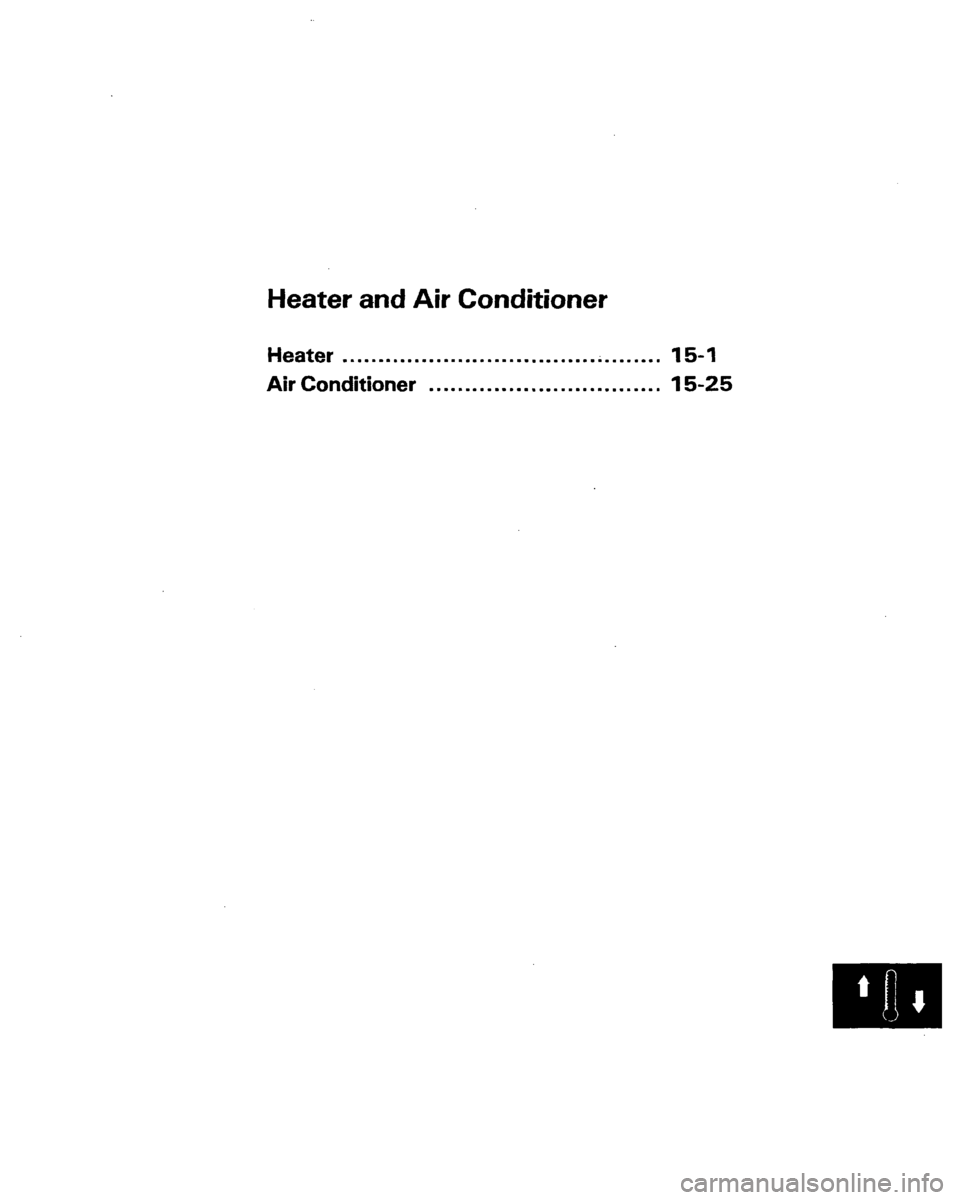 HONDA PRELUDE 1991  Service Repair Manual 