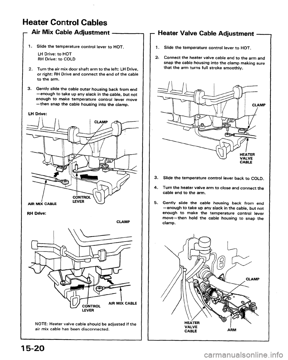 HONDA PRELUDE 1991  Service Repair Manual 