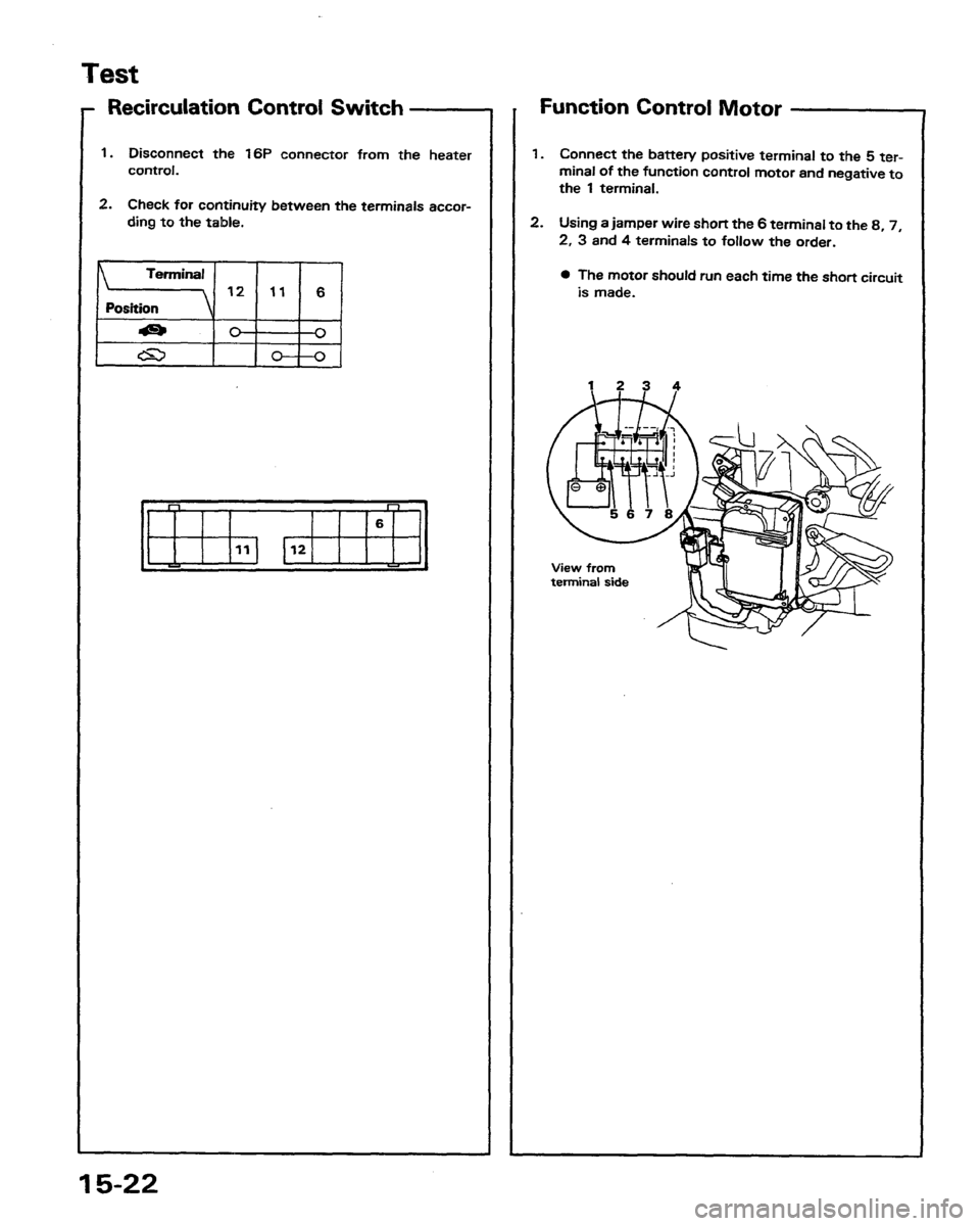 HONDA PRELUDE 1991  Service Repair Manual 