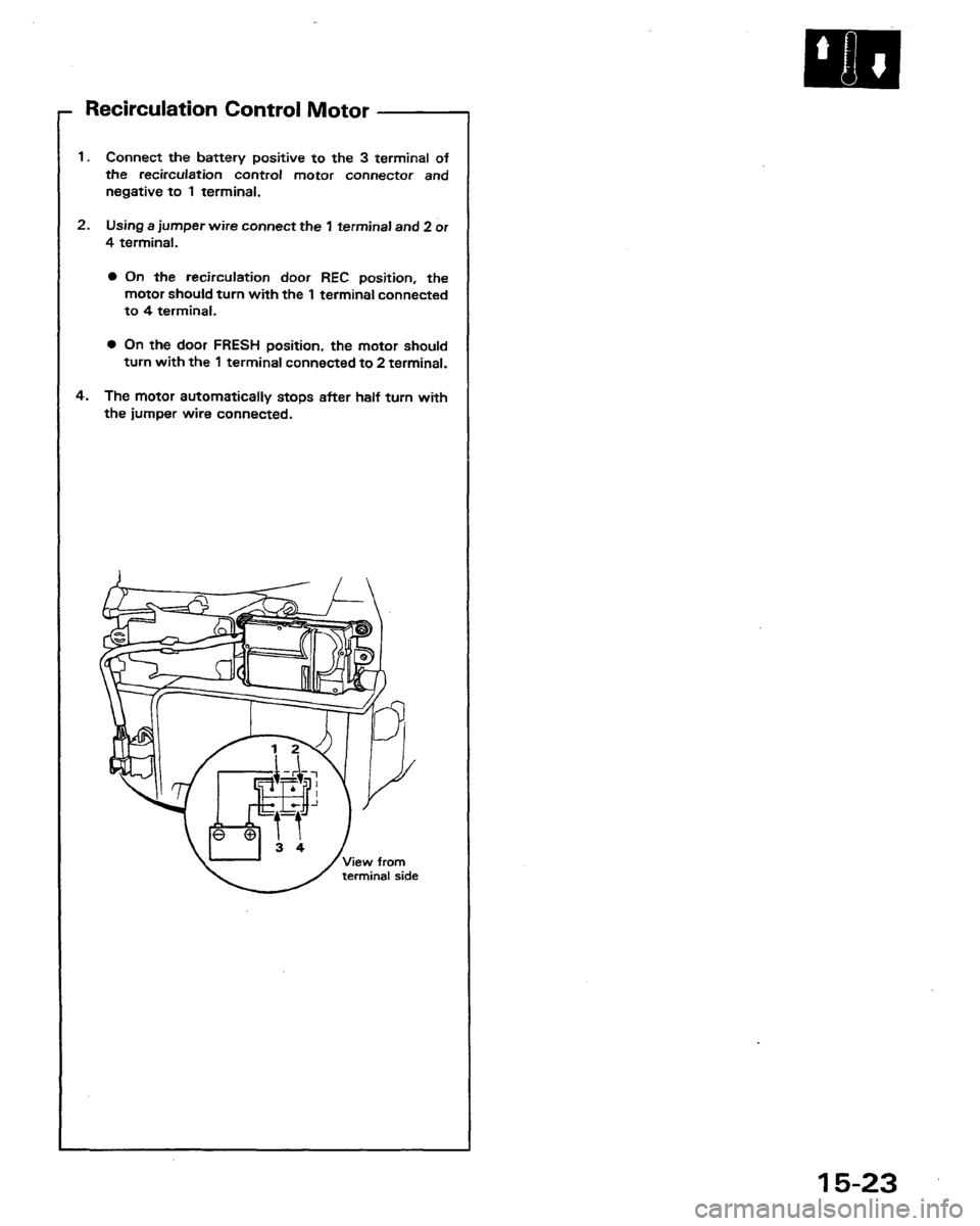 HONDA PRELUDE 1991  Service Repair Manual 