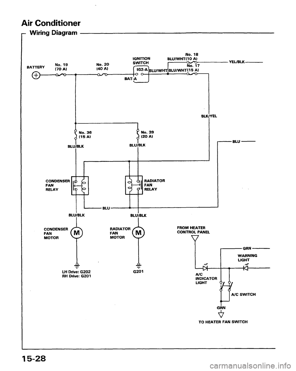 HONDA PRELUDE 1991  Service Repair Manual 