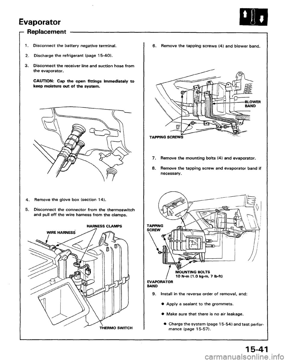 HONDA PRELUDE 1991  Service Repair Manual 