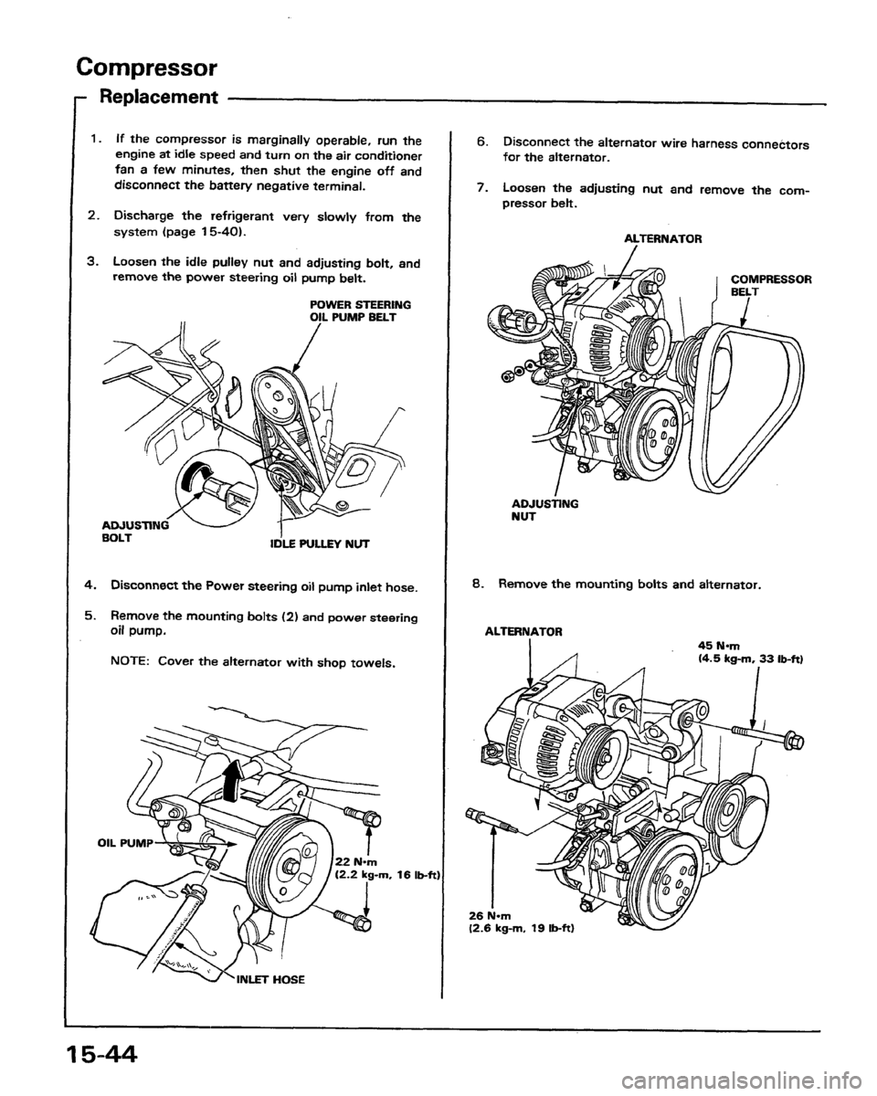 HONDA PRELUDE 1991  Service Repair Manual 