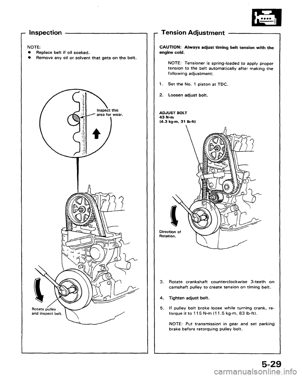 HONDA PRELUDE 1991  Service Repair Manual 