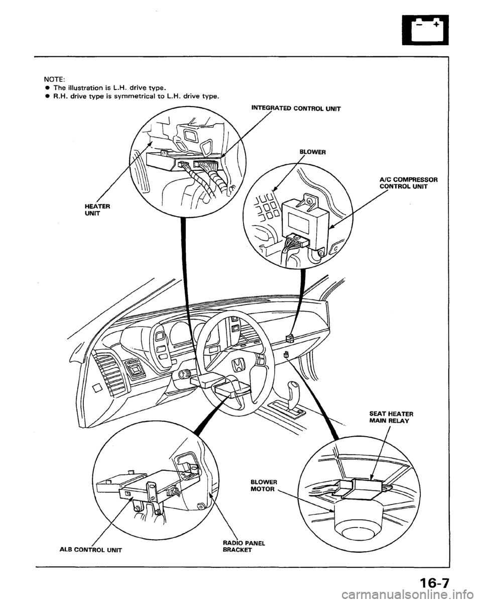 HONDA PRELUDE 1991  Service Repair Manual 