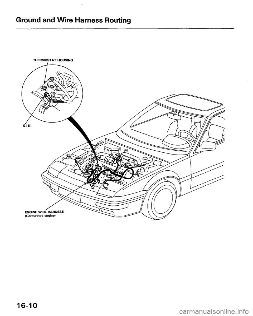HONDA PRELUDE 1991  Service Repair Manual 